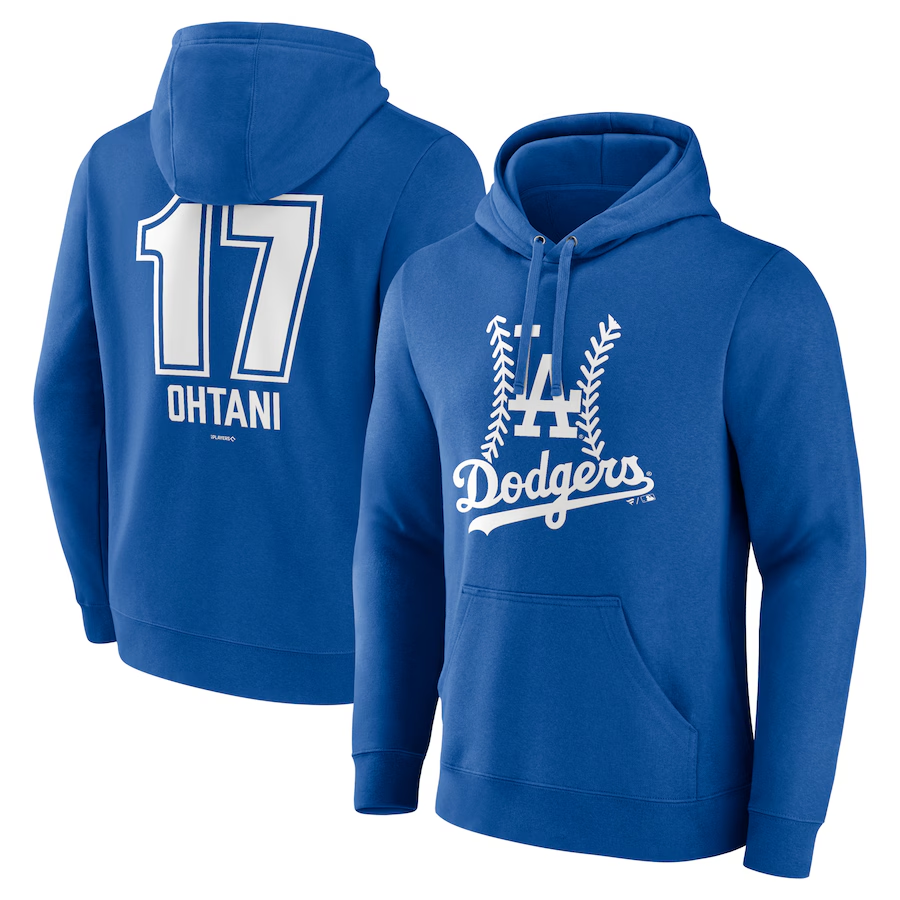 Men Los Angeles Dodgers 17 Ohtani 2024 MLB World Series Champions blue hoodie style 8
